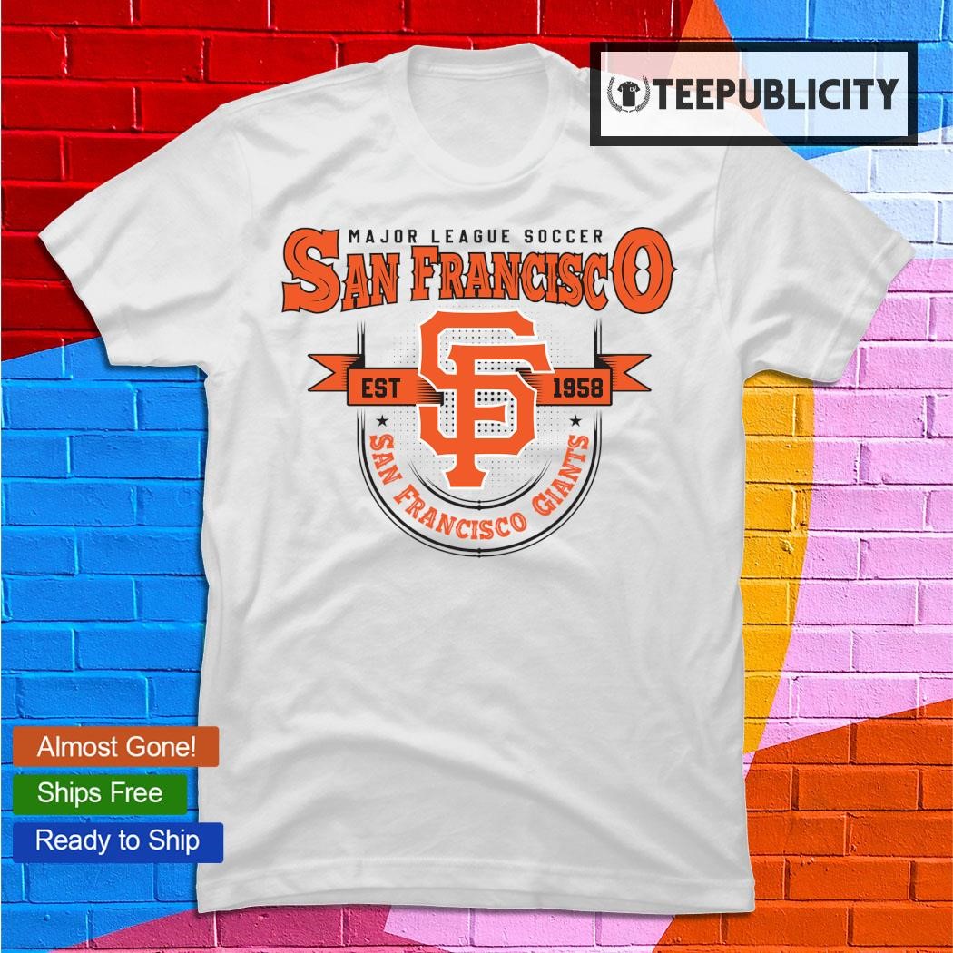 San Francisco Giants Vintage Logo Soft T Shirt in 2023