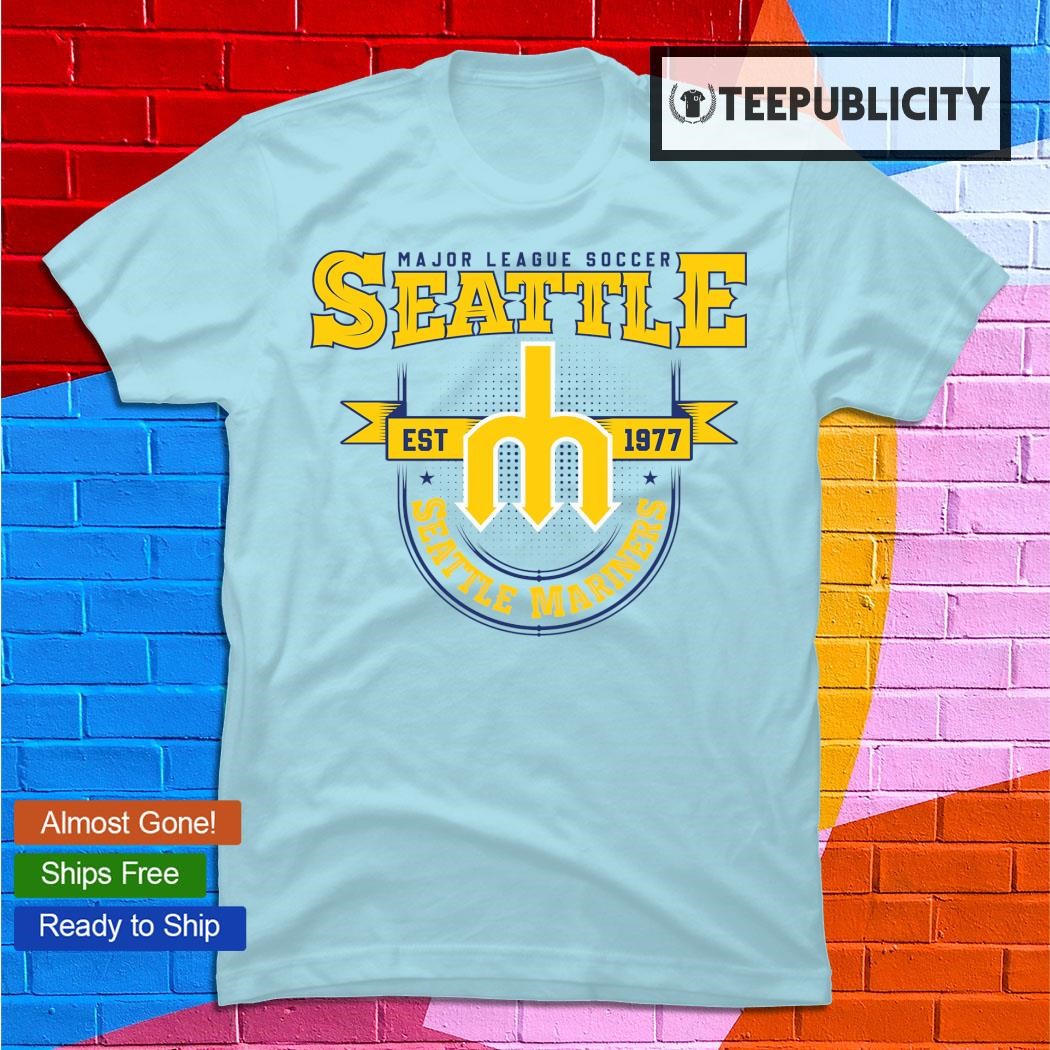 Seattle Mariners Youth Logo T-Shirt - Teal