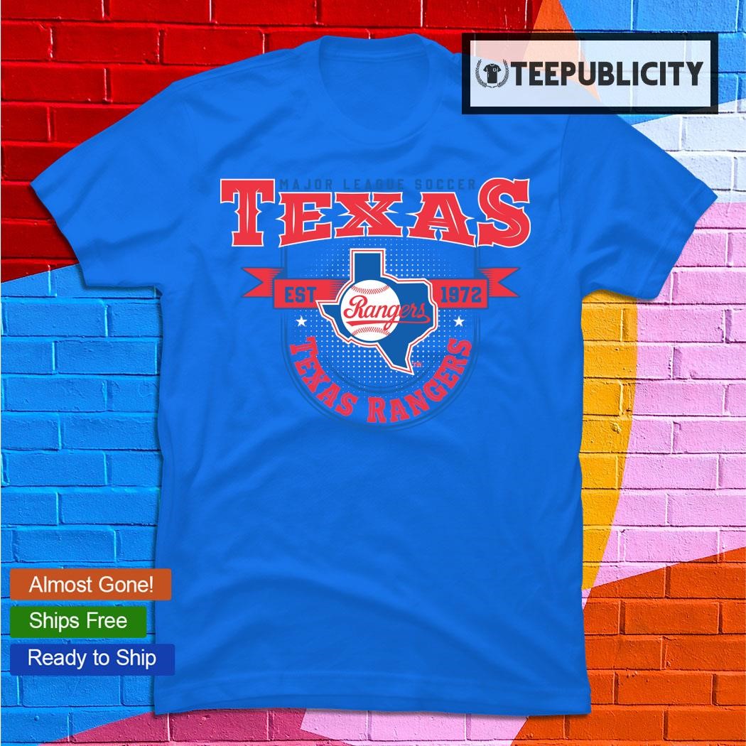 Vintage Texas Rangers Baseball EST 1835 Shirt - MLB Attire - iTeeUS