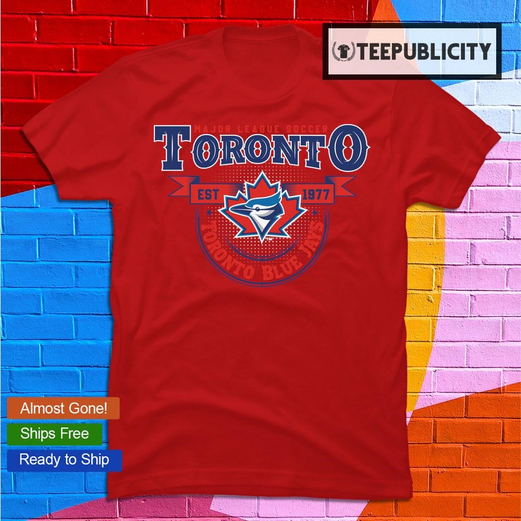 Mens Blue Jays Retro Jays Logo T-Shirt
