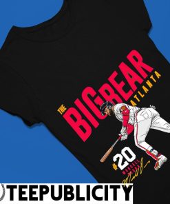 Marcell Ozuna the big bear atlanta signature shirt, hoodie