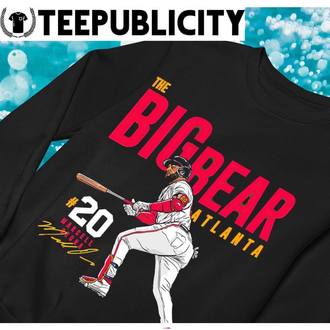 Marcell Ozuna Atlanta Braves The Big Bear Atlanta signature shirt