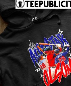 Official Matt olson atlanta braves cartoon vintage T-shirt, hoodie