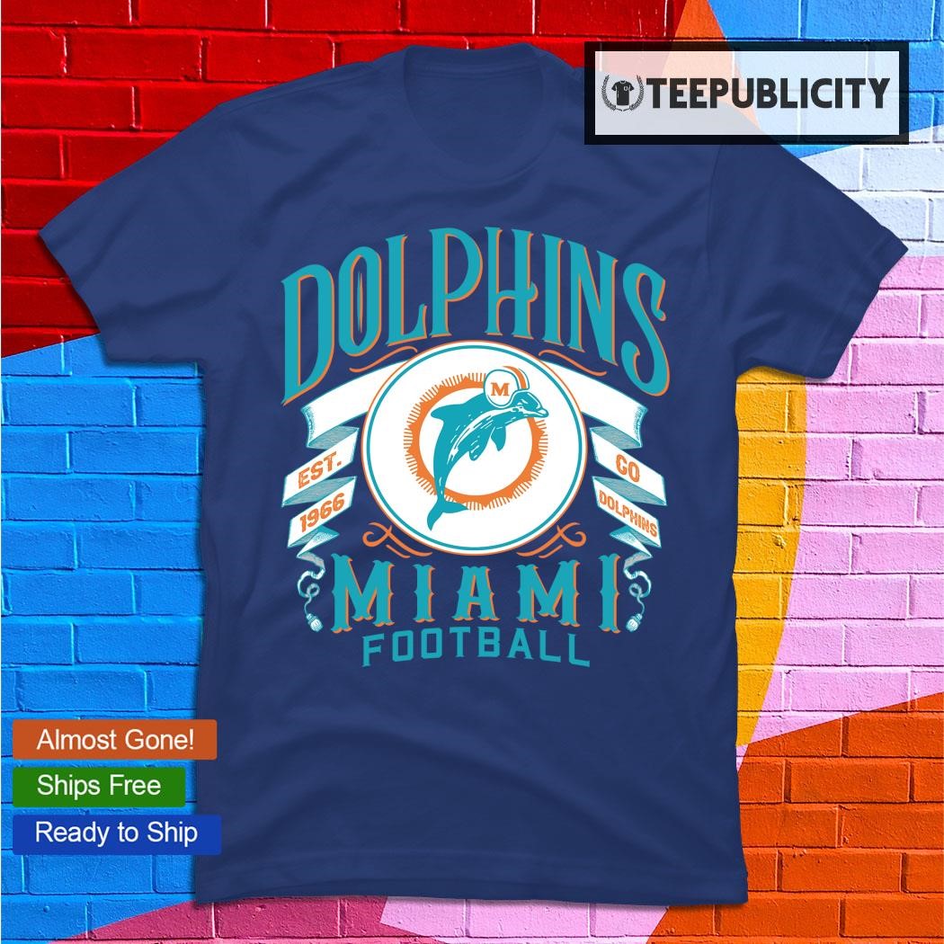 Miami Dolphins NFL Go Dolphins retro logo T-shirt, hoodie, sweater