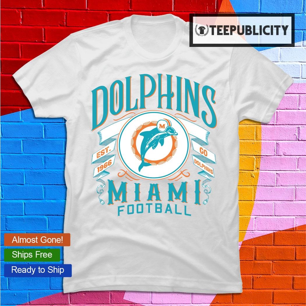 miami dolphins retro t shirt