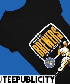 Milwaukee Brewers Topps baseball retro shirt, hoodie, sweater, long sleeve  and tank top