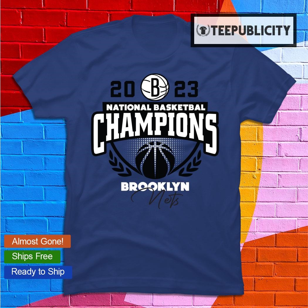 National Basketball Champions Brooklyn Nets 2023 logo T-shirt