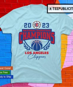 National Basketball Champions LA Clippers 2023 logo T-shirt