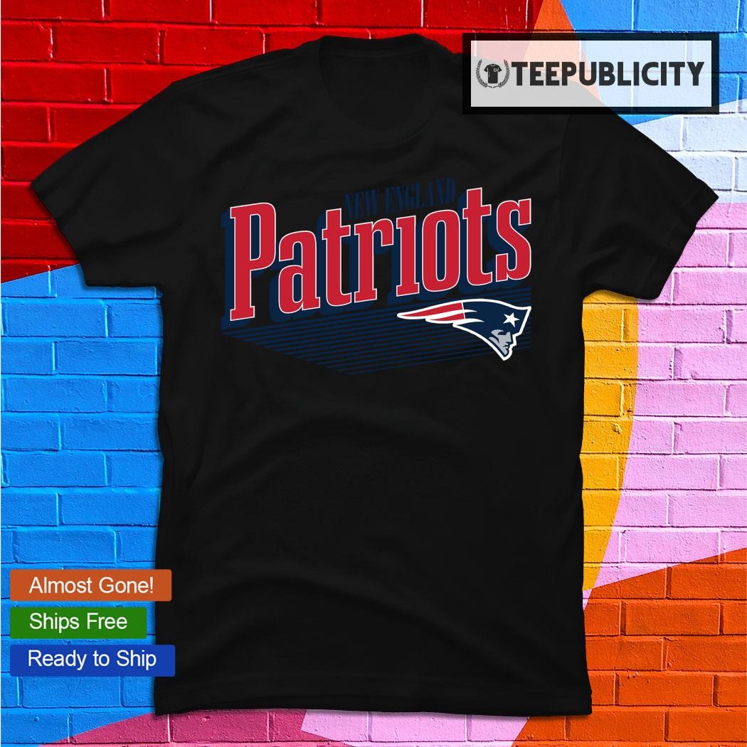 NFL Wordmark New England Patriots T-Shirt D02_4