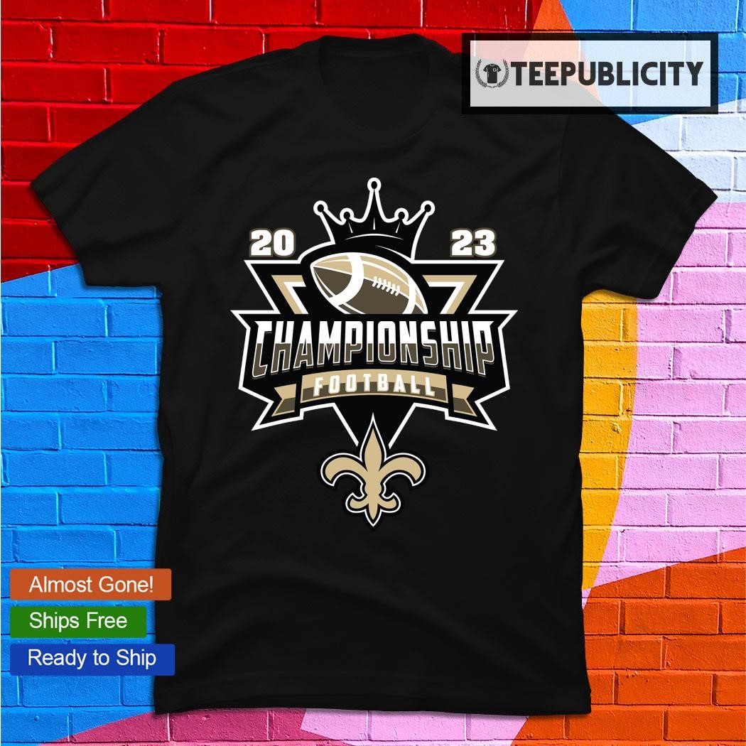 New Orleans Saints 2023 Championship Football NFL logo T-shirt, hoodie,  sweater, long sleeve and tank top