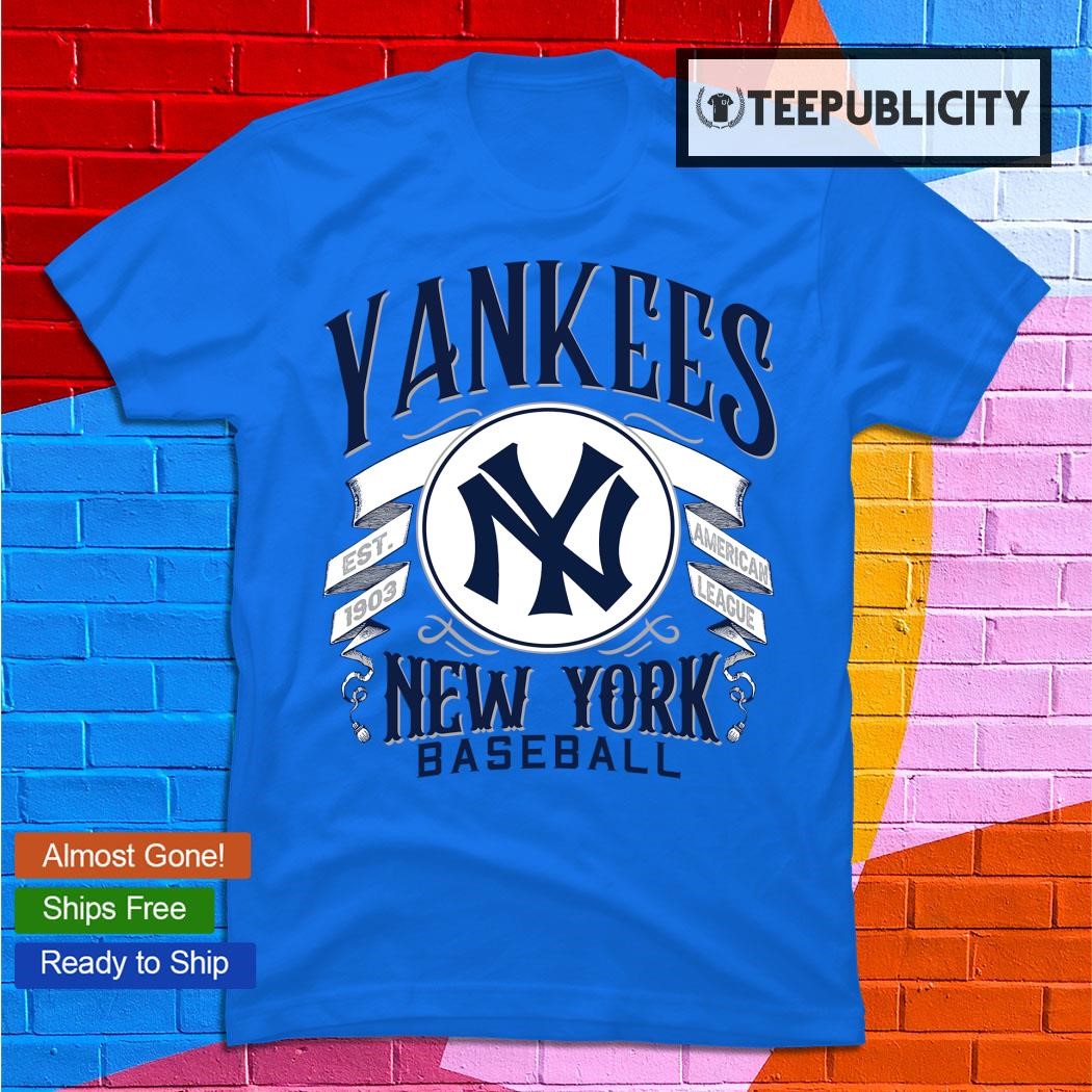 New York Yankees baseball est 1903 American league logo shirt, hoodie,  sweater and v-neck t-shirt