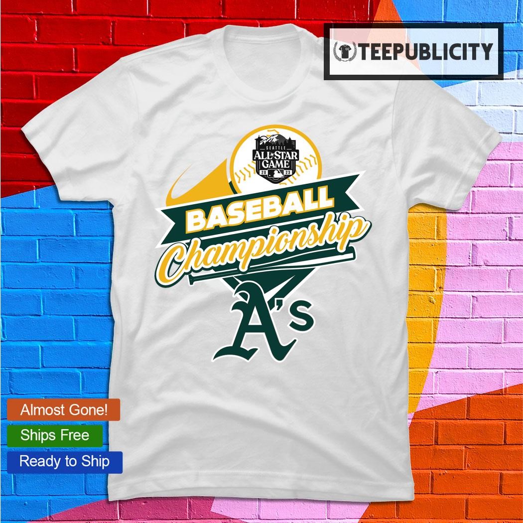 Official oakland athletics all star game baseball logo 2023 T