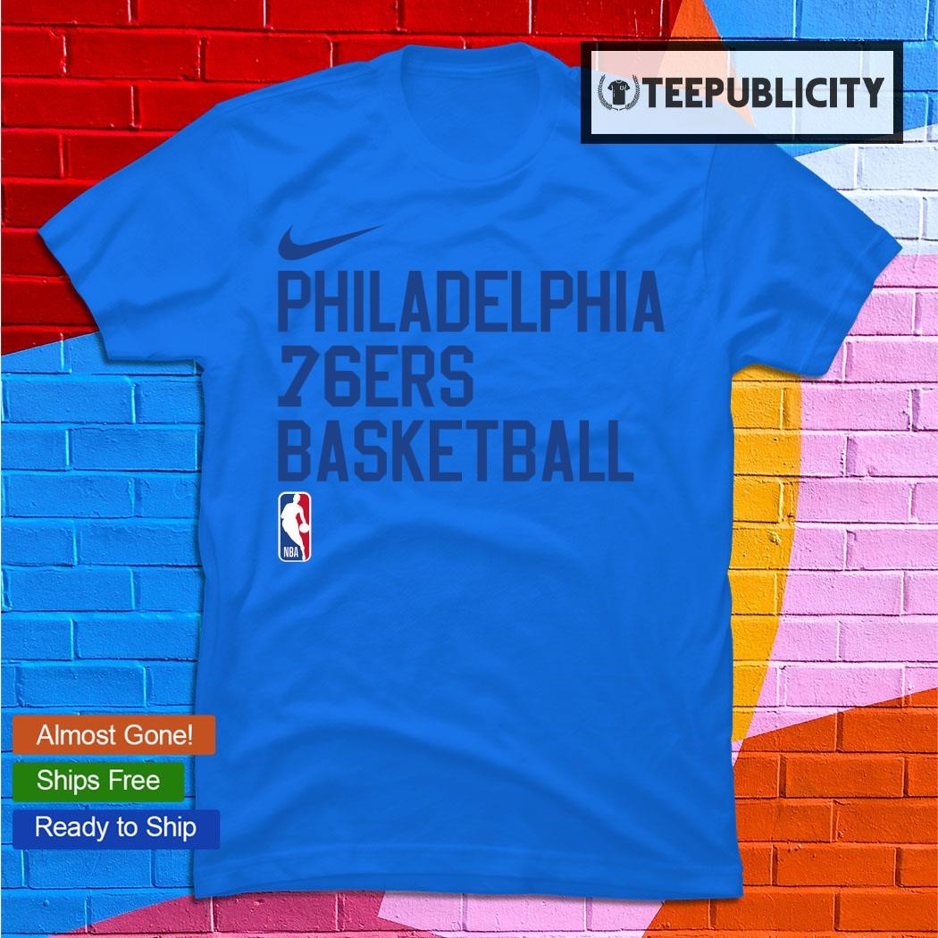 Youth Royal Philadelphia 76ers Team Long Sleeve T-Shirt