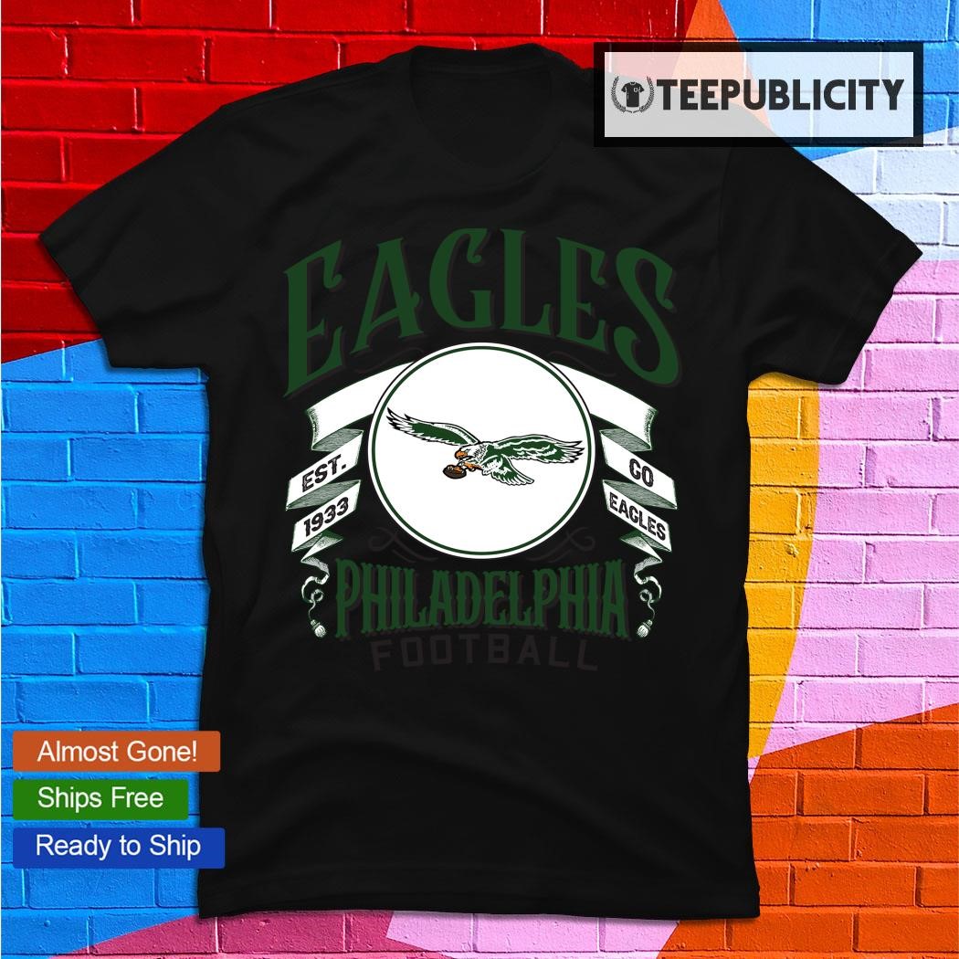 Philadelphia Eagles Throwback Logo 1933 Kelly Green T-Shirt