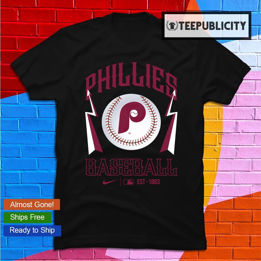 Philadelphia Phillies Baseball Nike T-Shirt - Tarks Tees