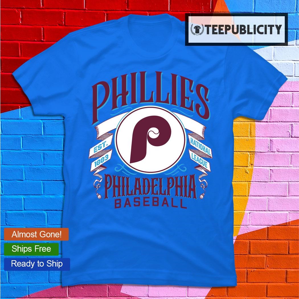 Philadelphia Phillies National League retro logo T-shirt, hoodie