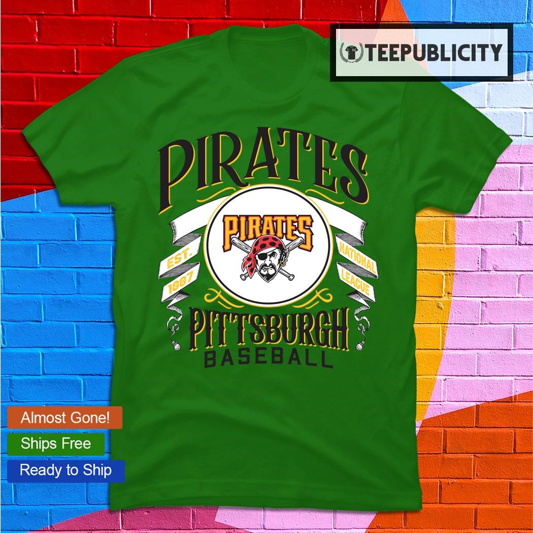 Pittsburgh Pirates National League retro logo T-shirt, hoodie