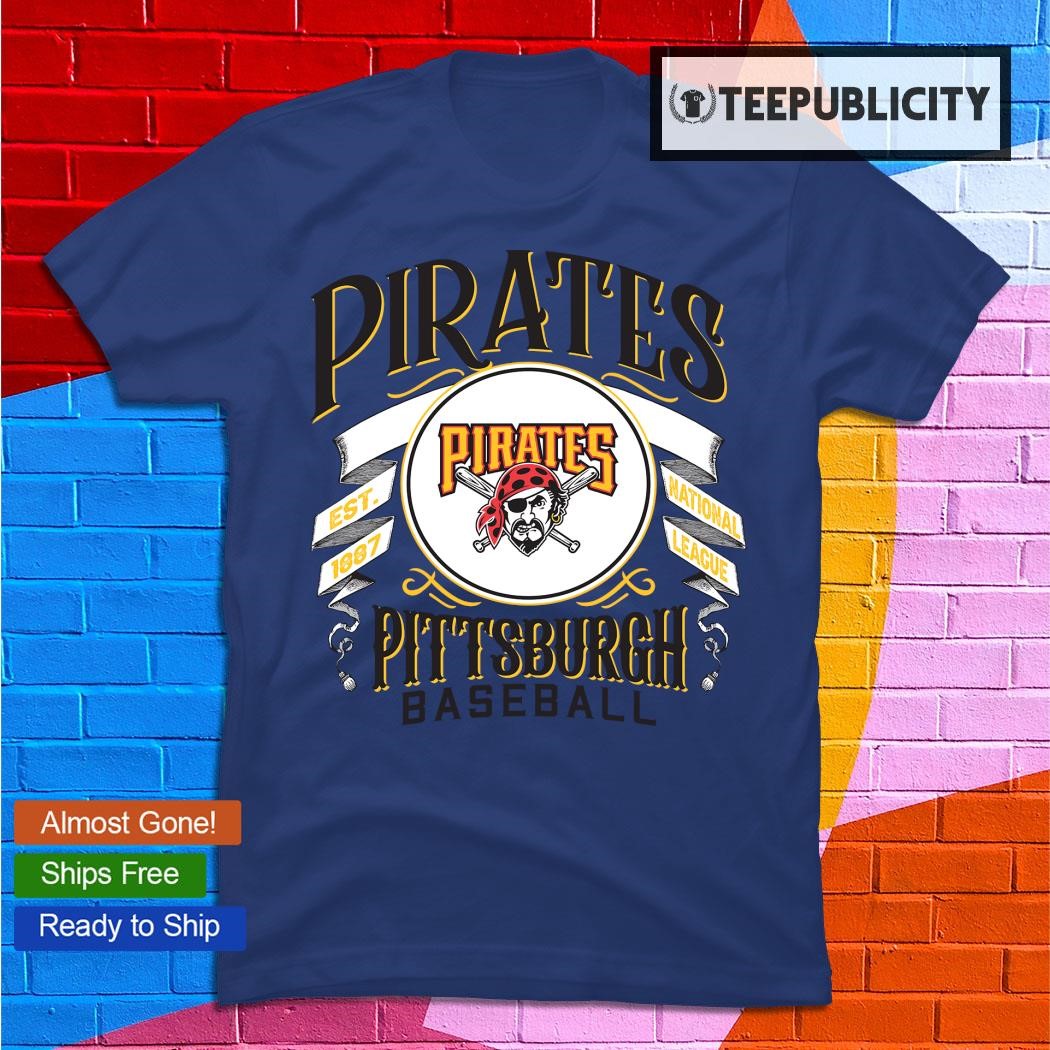 Pittsburgh Pirates National League retro logo T-shirt, hoodie, sweater,  long sleeve and tank top