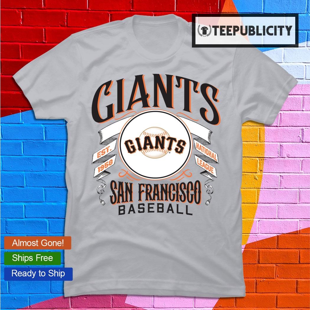 San Francisco Giants National League retro logo T-shirt, hoodie