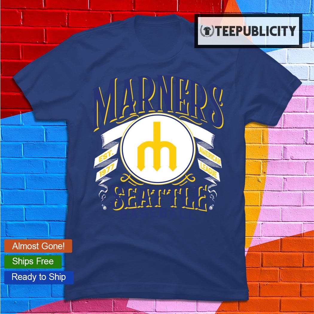 Seattle Mariners Est 1977 Crewneck T Shirt