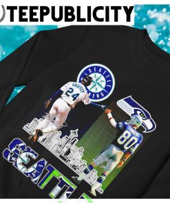 Seattle Mariners Griffey And Seahawks Largent City Champion Shirt