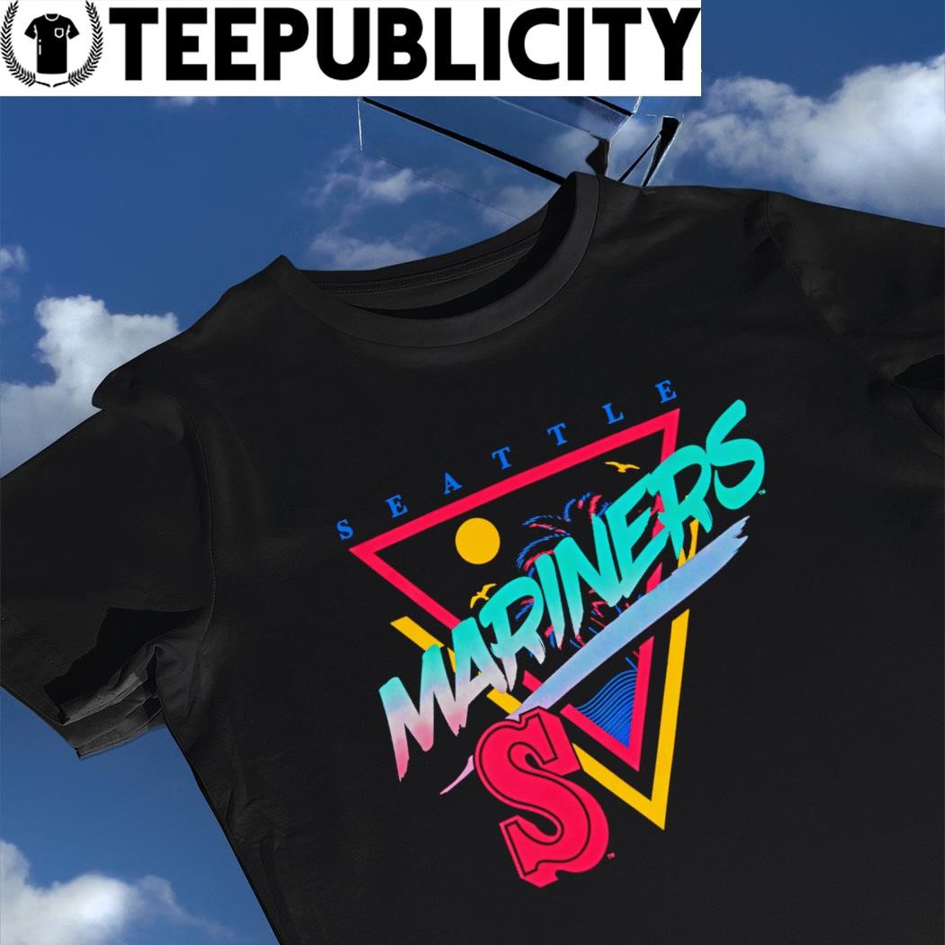 Seattle Mariners neon vibes retro shirt, hoodie, sweater, long sleeve and  tank top