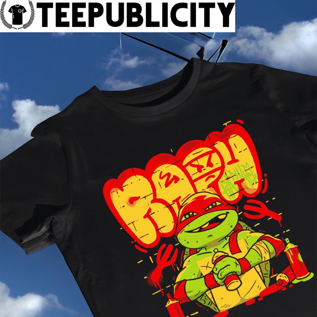 Teenage Mutant Ninja Turtles Raphael Raph Mayhem Graffiti shirt