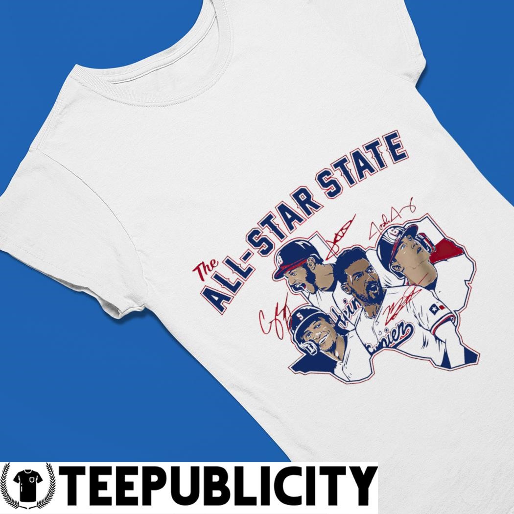 Texas Rangers The All Star State signature 2023 shirt, hoodie, sweater,  long sleeve and tank top