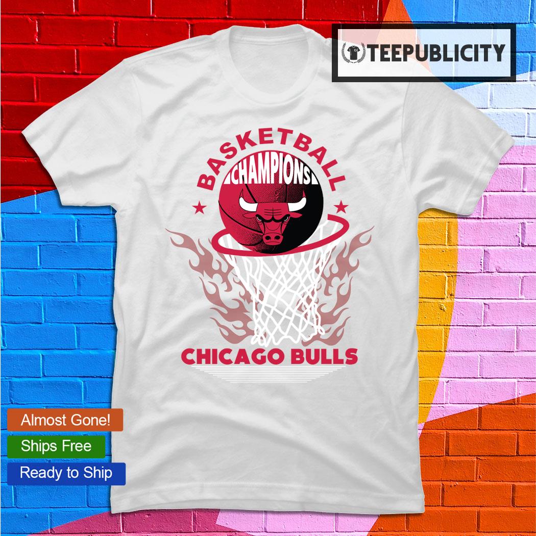 Chicago Bulls On Fire Basketball Shirt, hoodie, sweater, long