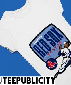 Official MLB x Topps Boston Red Sox shirt, hoodie, sweater, long sleeve and  tank top