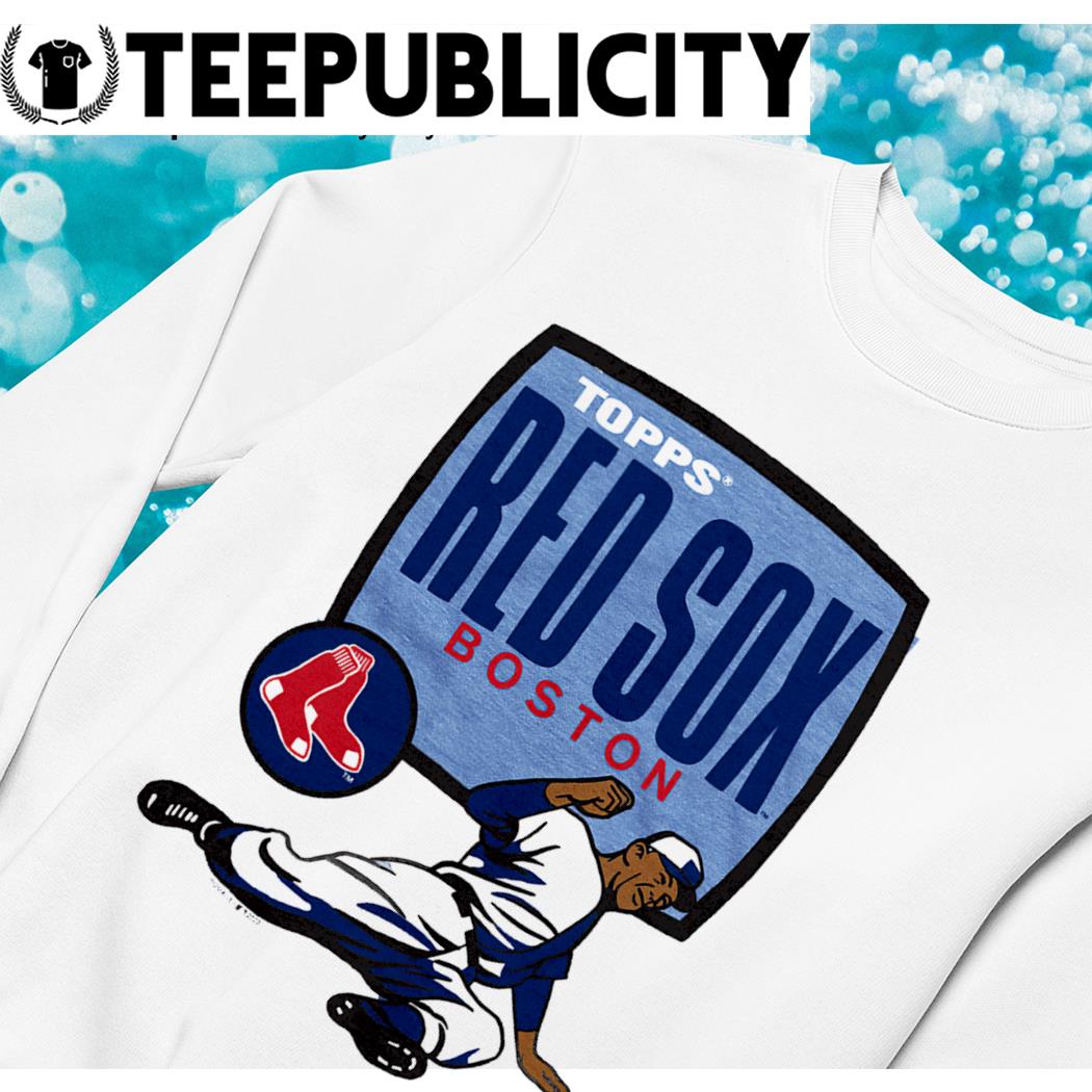 Boston Red Sox X Topps retro baseball shirt, hoodie, sweater, long
