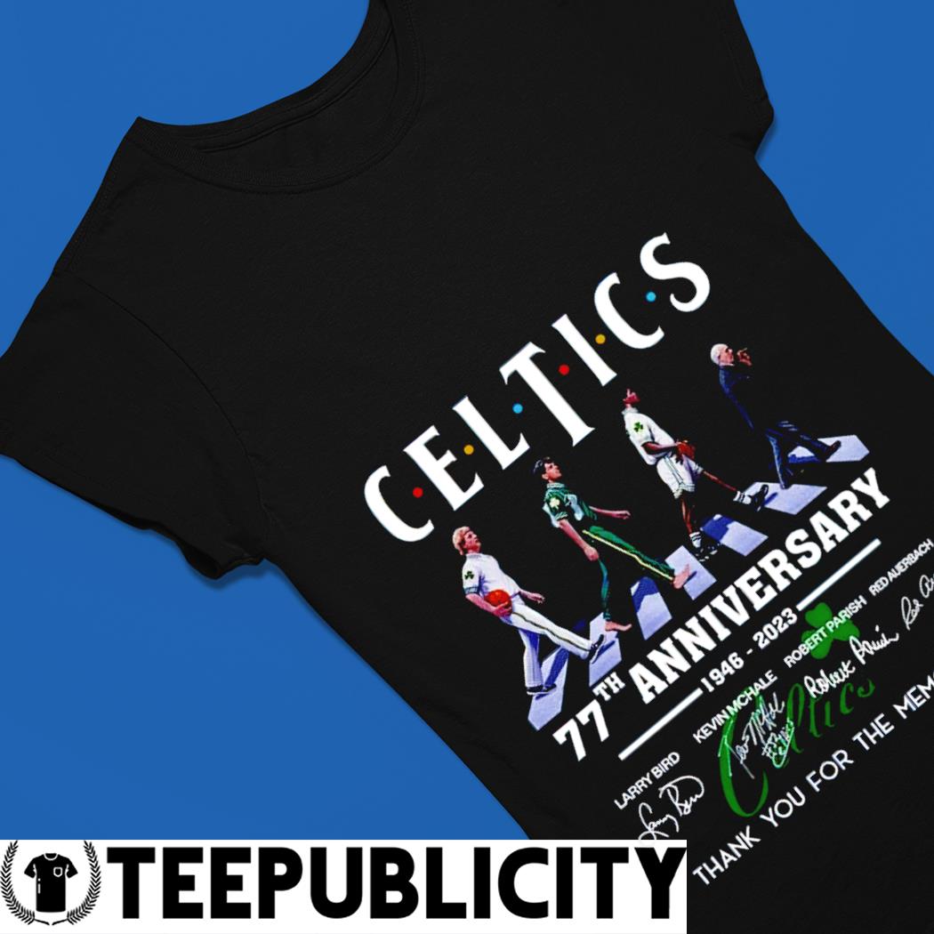 Official celtics Abbey Road 77th Anniversary 1946 – 2023 Thank You For The  Memories T-shirt, hoodie, sweater, long sleeve and tank top