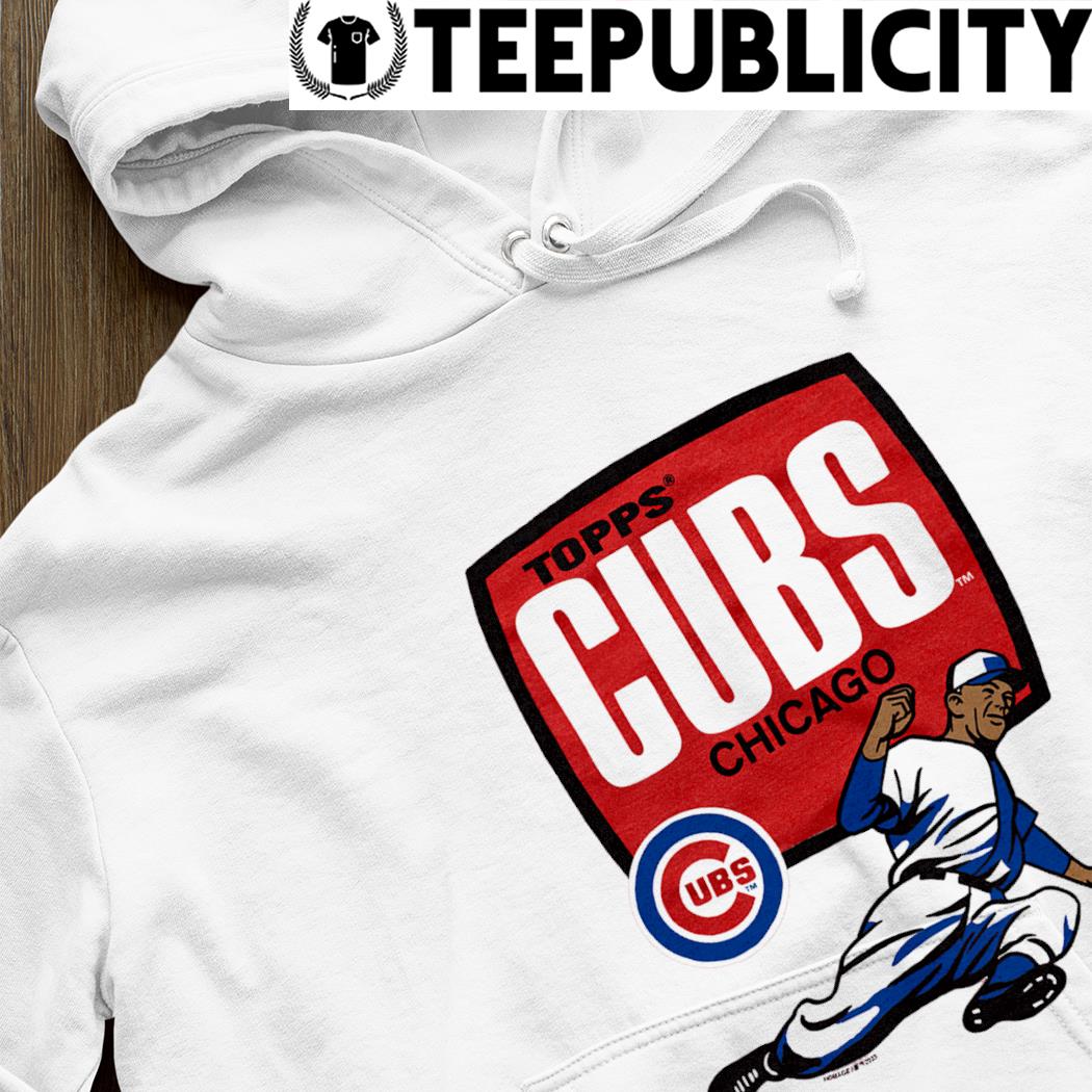 Chicago Cubs X Topps retro baseball shirt, hoodie, sweater, long
