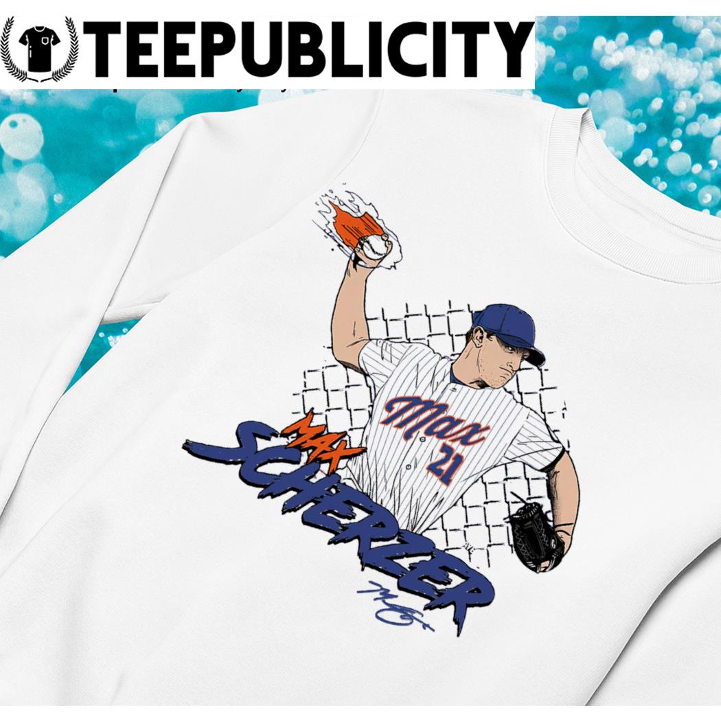 Max Scherzer New York Mets fire ball signature 2023 shirt, hoodie, sweater,  long sleeve and tank top