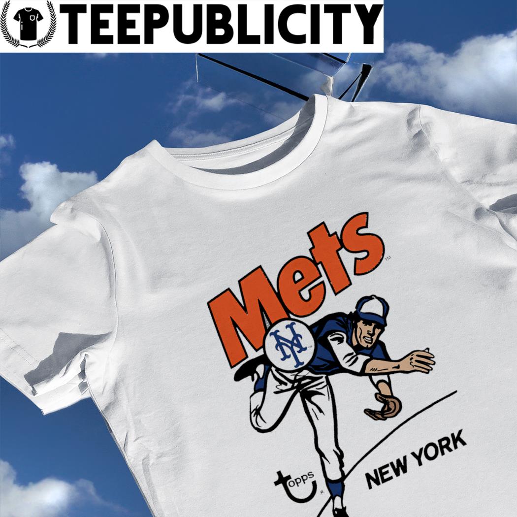 New York Mets X Topps retro baseball shirt, hoodie, sweater, long