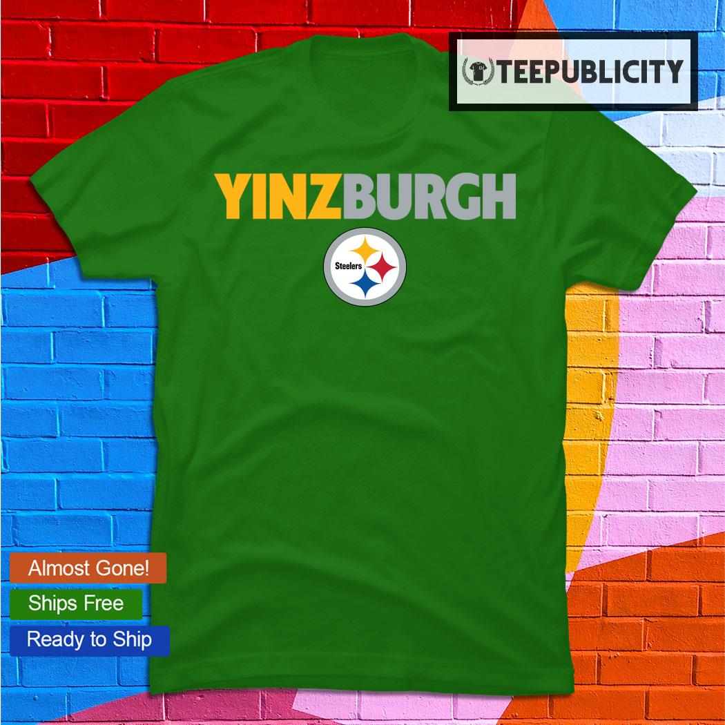 Pittsburgh Steelers team yinz burgh American foolball logo shirt, hoodie,  sweater, long sleeve and tank top