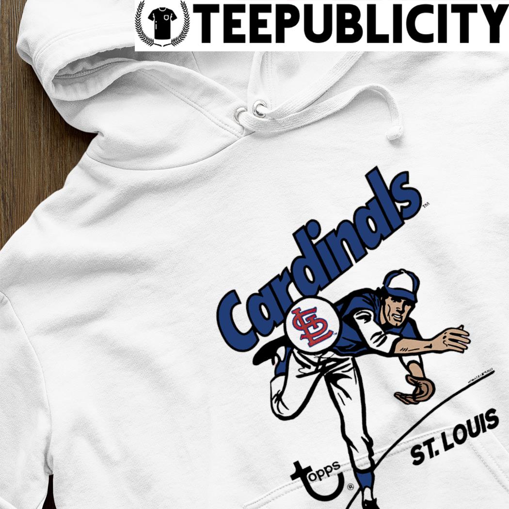 St. Louis Cardinals X Topps retro baseball shirt, hoodie, sweater