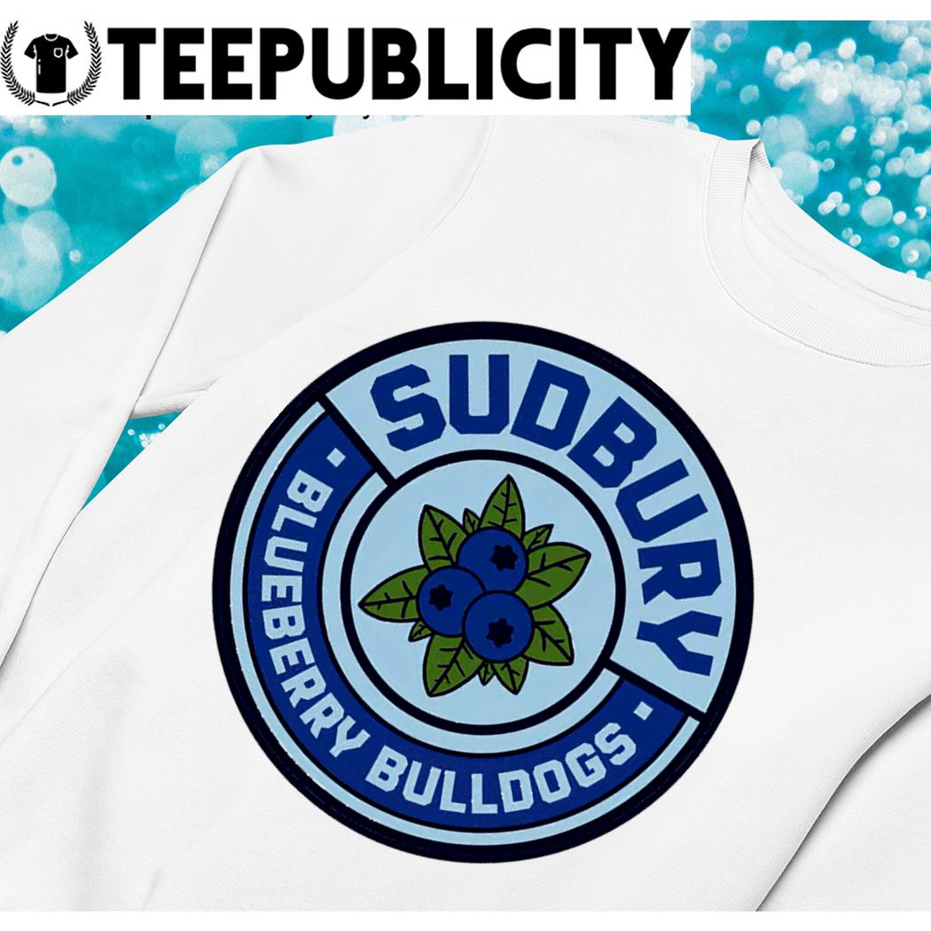 Official Sudbury Blueberry Bulldogs T Shirt - Snowshirt