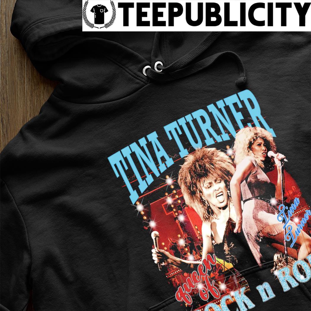 Retro Queen of Rock And Roll Tina Turner T Shirt, Unique Rest In Peace Tina  Turner Shirt - Allsoymade