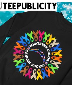 Whatever Color Cancer Sucks NFL Los Angeles Chargers 2023 Shirt