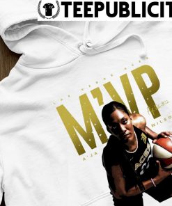 A'ja Wilson MVP Las Vegas Aces WNBA Pullover Hoodie for Sale by