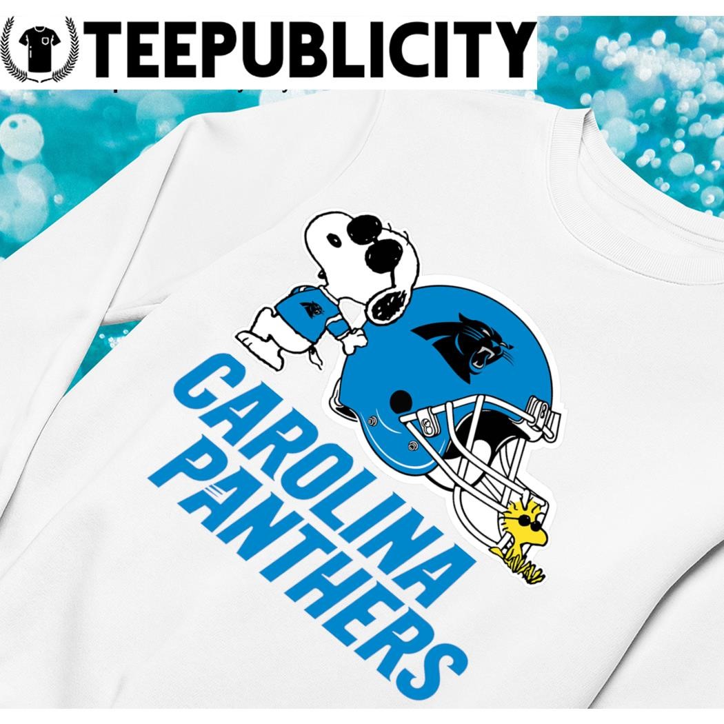 Carolina Panthers Snoopy And Woodstock helmet 2023 T-shirt, hoodie,  sweater, long sleeve and tank top