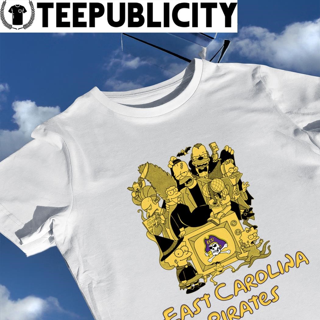 Youth Gold ECU Pirates Logo Comfort Colors T-Shirt