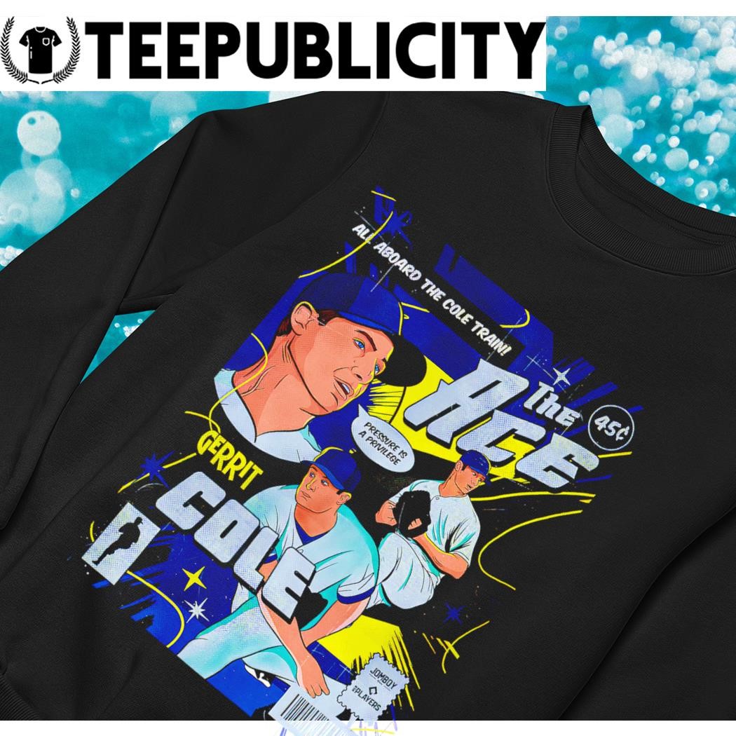 Gerrit Cole New York Yankees all aboard the Cole train the Ace comic shirt,  hoodie, sweater, long sleeve and tank top