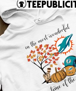 In The Most Wonderful Time Of The Year Miami Dolphins Shirt, hoodie,  sweater, long sleeve and tank top