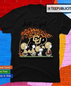 The Peanuts Just A Girl Who Loves Fall Colorado Rockies Shirt, hoodie,  sweater, long sleeve and tank top