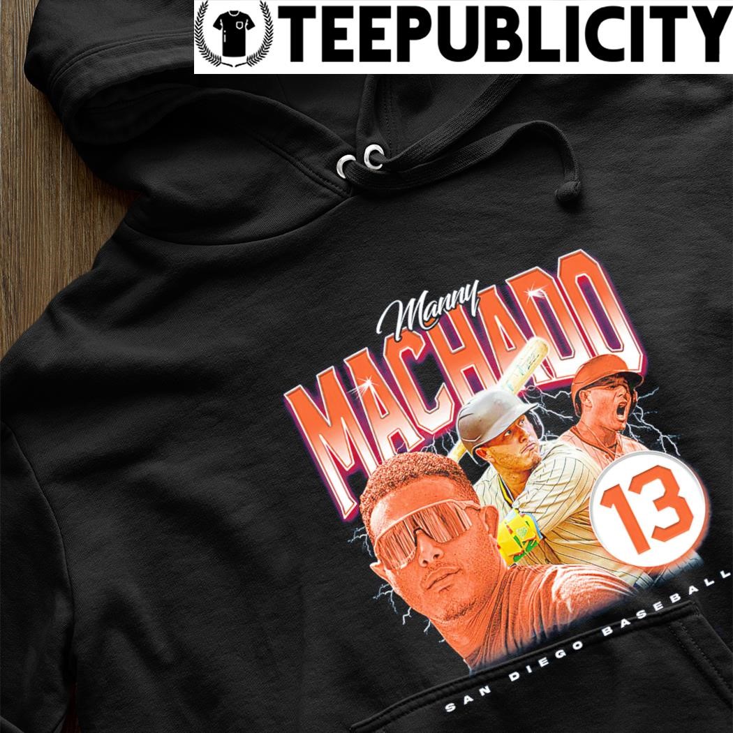 Manny Machado San Diego Padres retro 90s Lightning shirt, hoodie