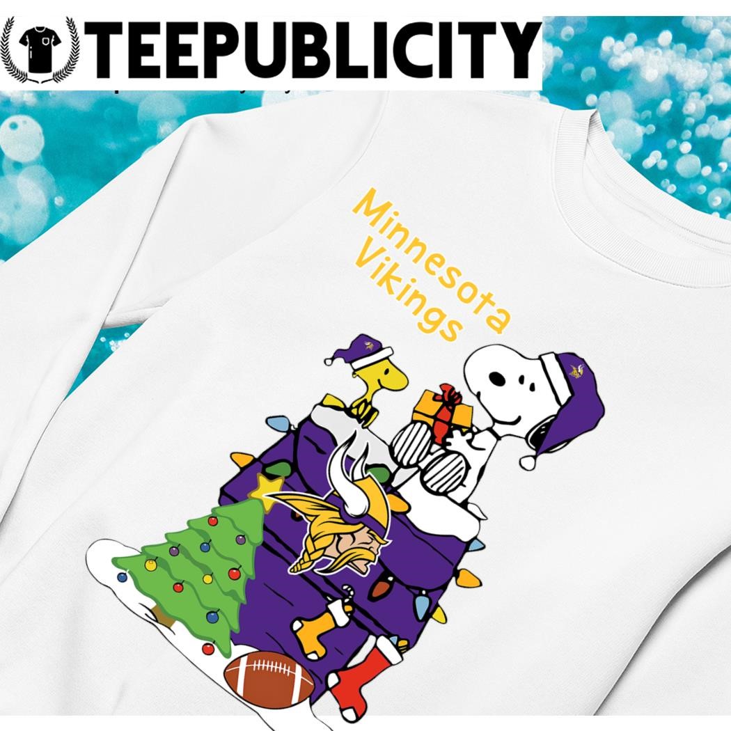 Minnesota Vikings Christmas Snoopy and Woodstock 2023 T-shirt, hoodie,  sweater, long sleeve and tank top
