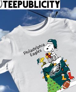 Philadelphia Eagles Christmas Snoopy and Woodstock 2023 T-shirt