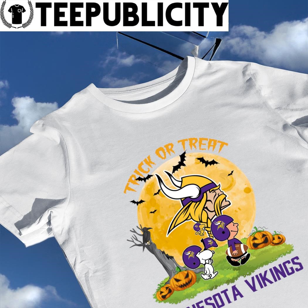Snoopy Trick Or Treat Halloween Minnesota Vikings 2023 T-shirt, hoodie,  sweater, long sleeve and tank top